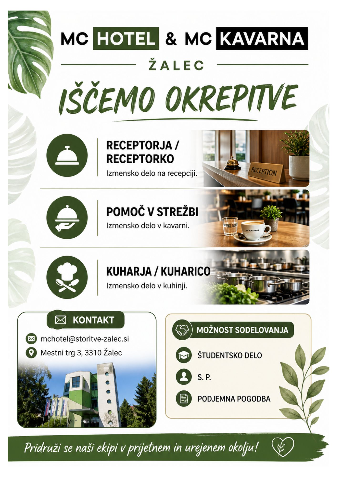 Iščemo sodelavce